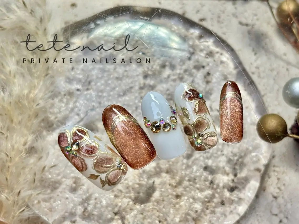 ネイル ハンドネイル tete. nailのネイルデザイン