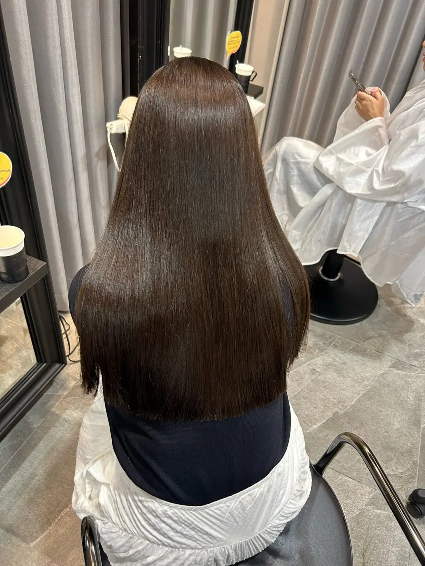 ロング 髪質改善 ロング カット ヘアカラー パーマ 縮毛矯正 トリートメント 艶髪/髪質改善 yukaのヘアスタイル
