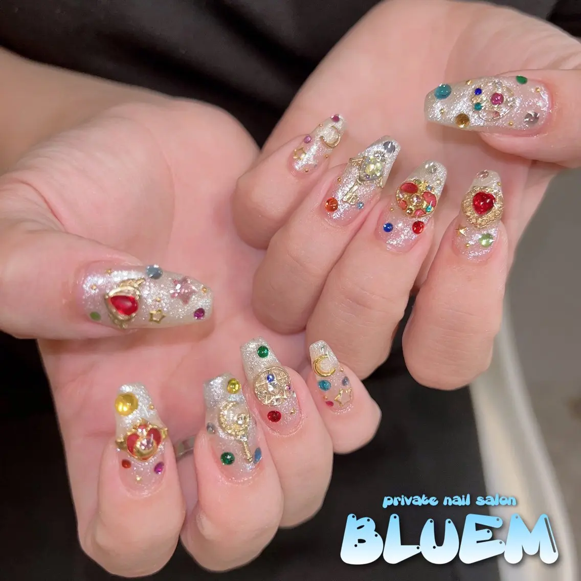 ネイル ハンドネイル BLUEM なな🐶のネイルデザイン