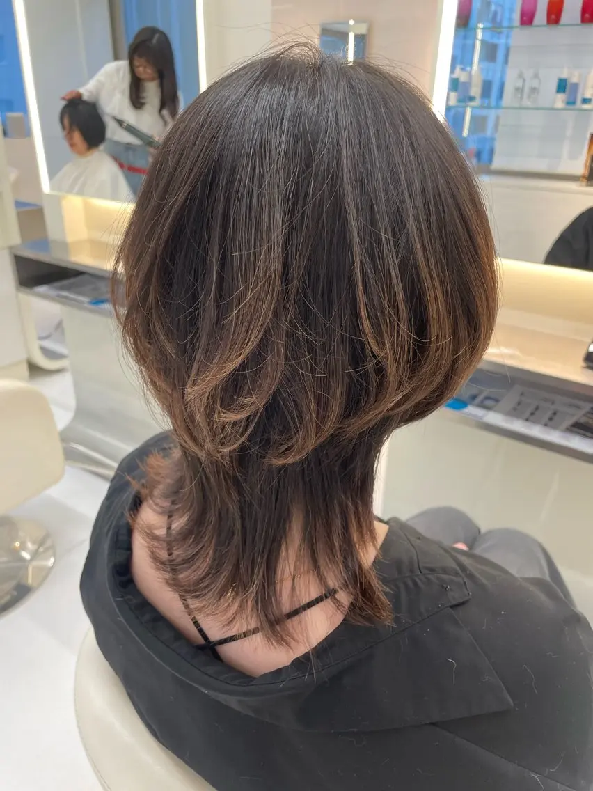 ミディアム カット 💈髪質改善メニュー 佐藤 萌💈のヘアスタイル