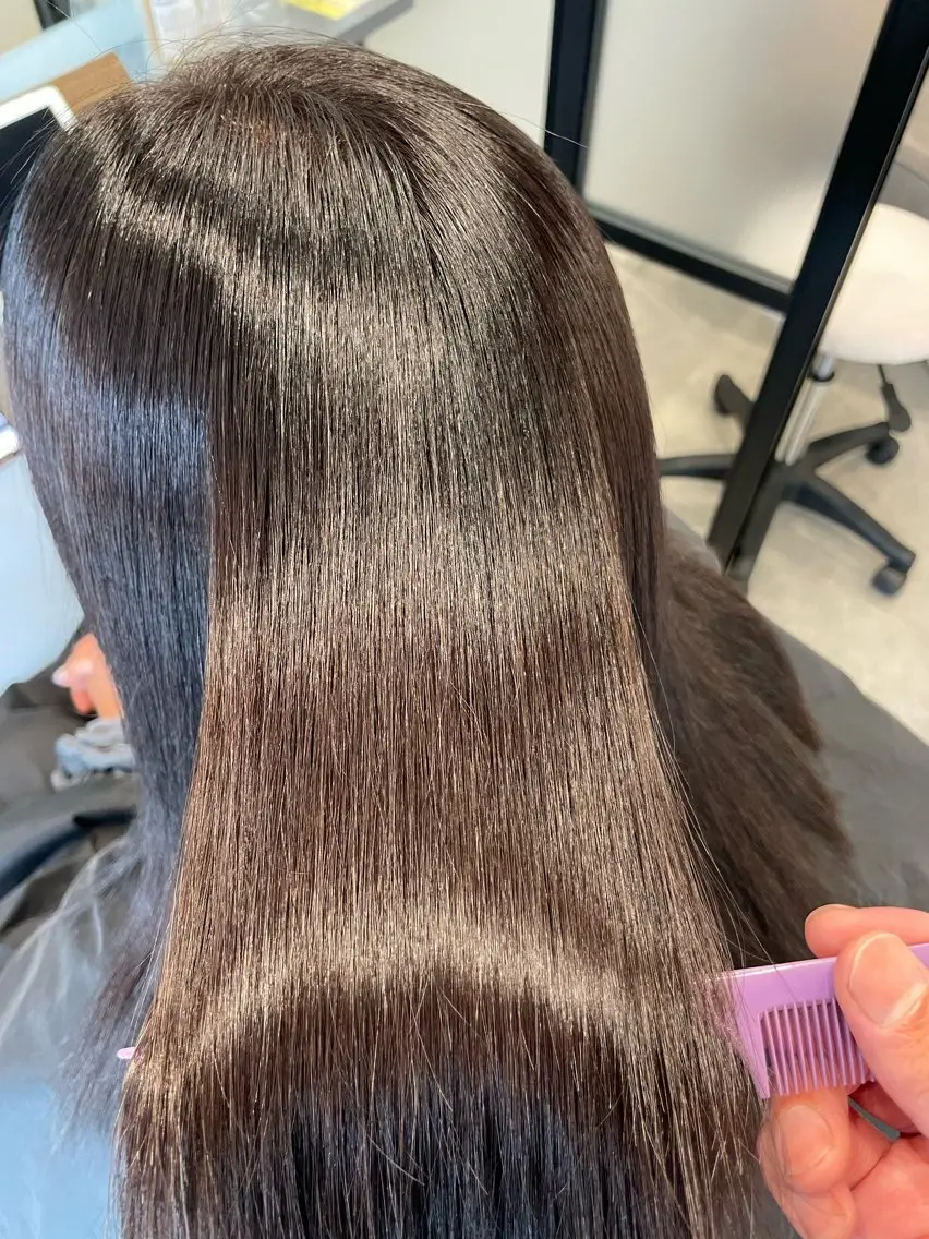 ロング カラー パーマ カット 縮毛矯正 from…/ IPPEIのヘアスタイル