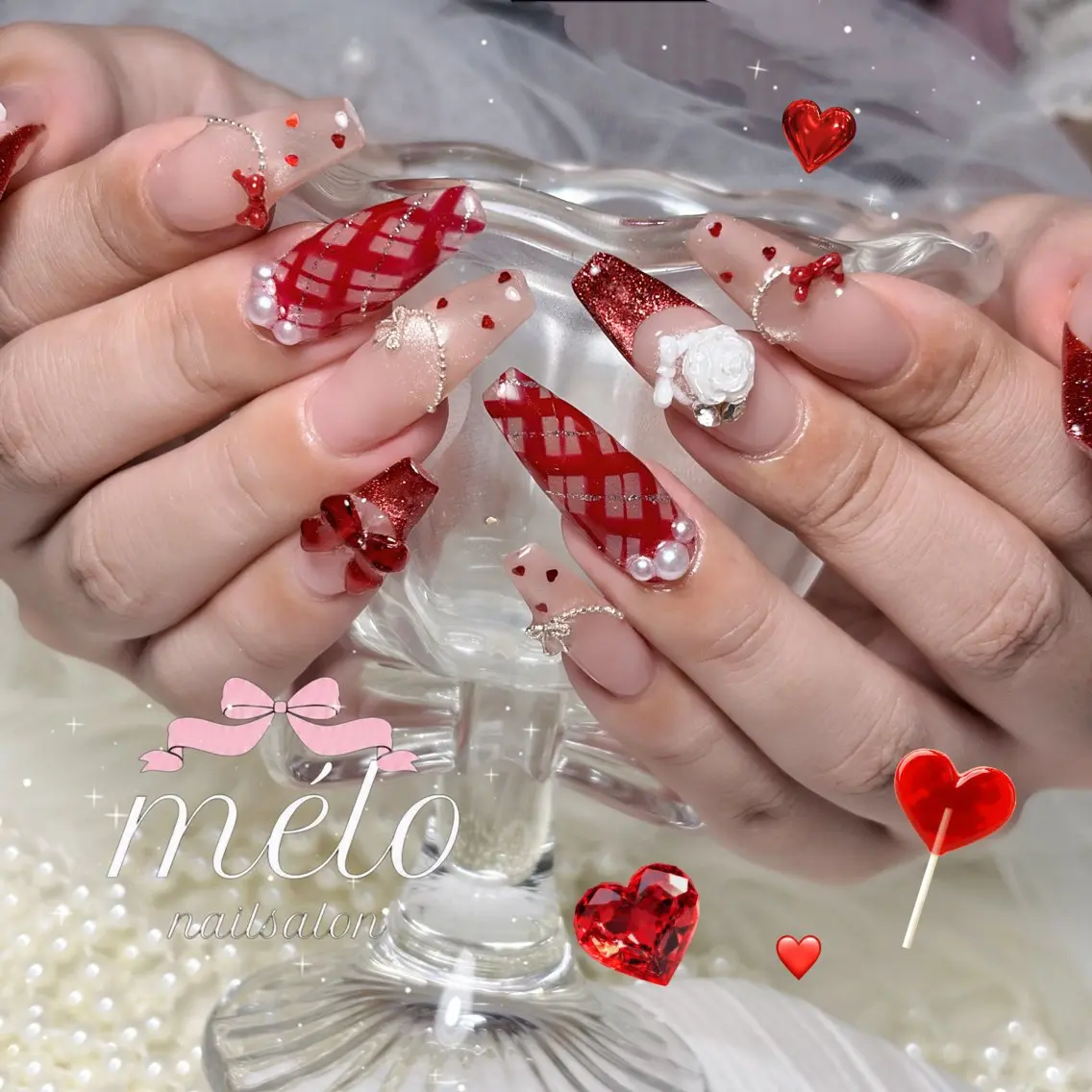 ネイル ハンドネイル mélo 🎀 けいなのネイルデザイン