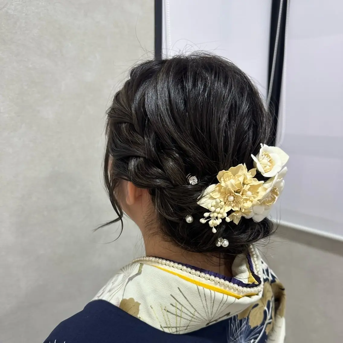 ヘアアレンジ 成人式 ヘアセット 愛 理のヘアスタイル