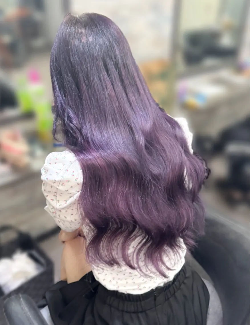 ロング カラー カット ヘアカラー トリートメント エクステ ハイトーンエクステ 🎩カズキ🎩のヘアスタイル