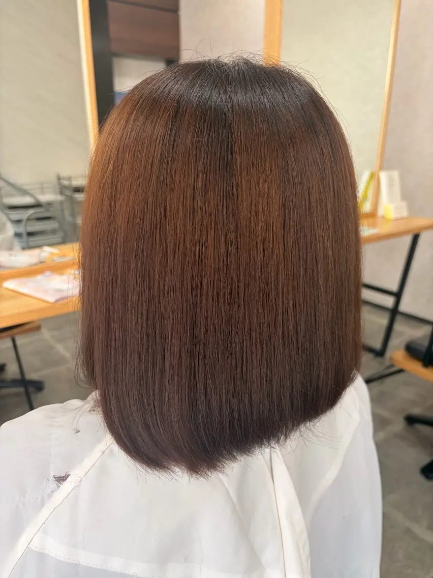 カラー ブラウンカラー 河村 沙希のヘアスタイル