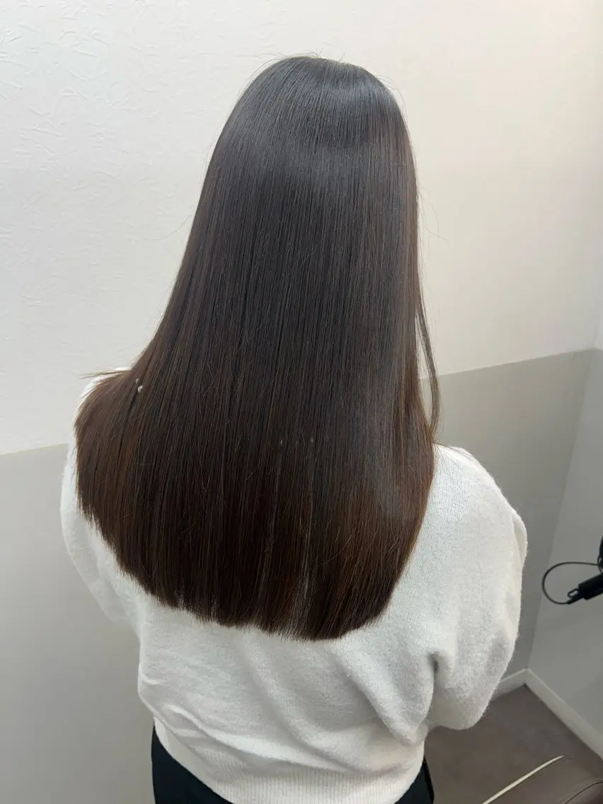 セミロング トリートメント 髪質改善/艶カラー MISATOのヘアスタイル