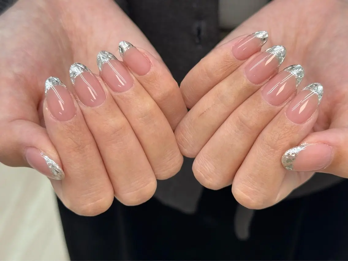 ネイル アートネイル オーロラネイル フットネイル フレンチネイル ジェルネイル ハンドネイル OCEAN nail パラジェル　取扱い店のネイルデザイン