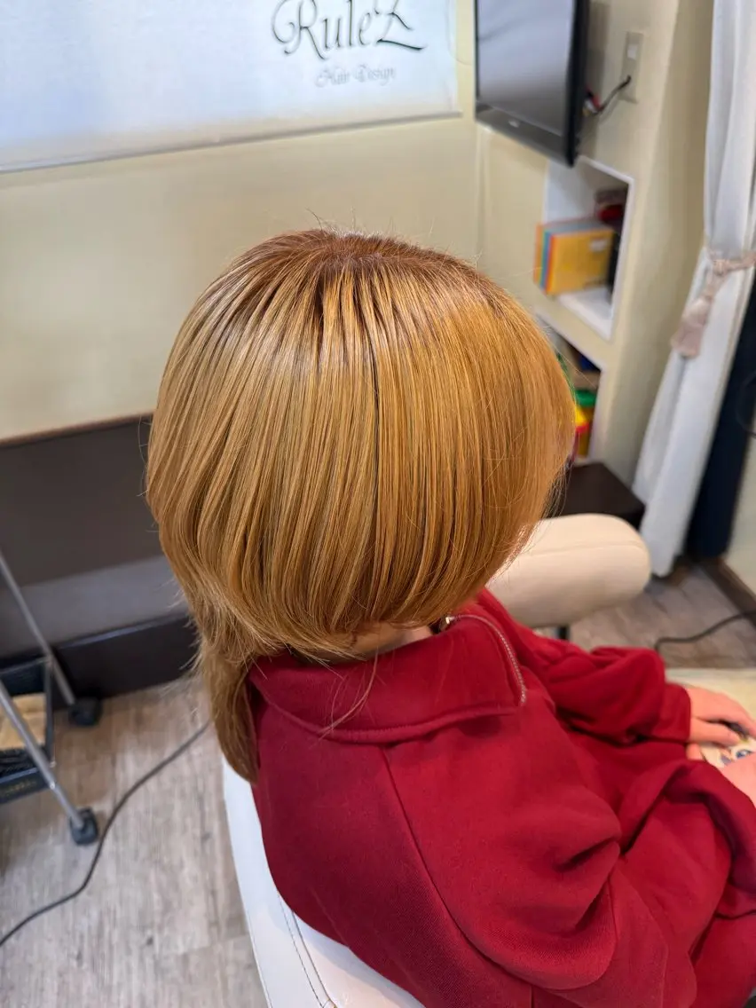カラー ヘアカラー 神戸 七彩のヘアスタイル