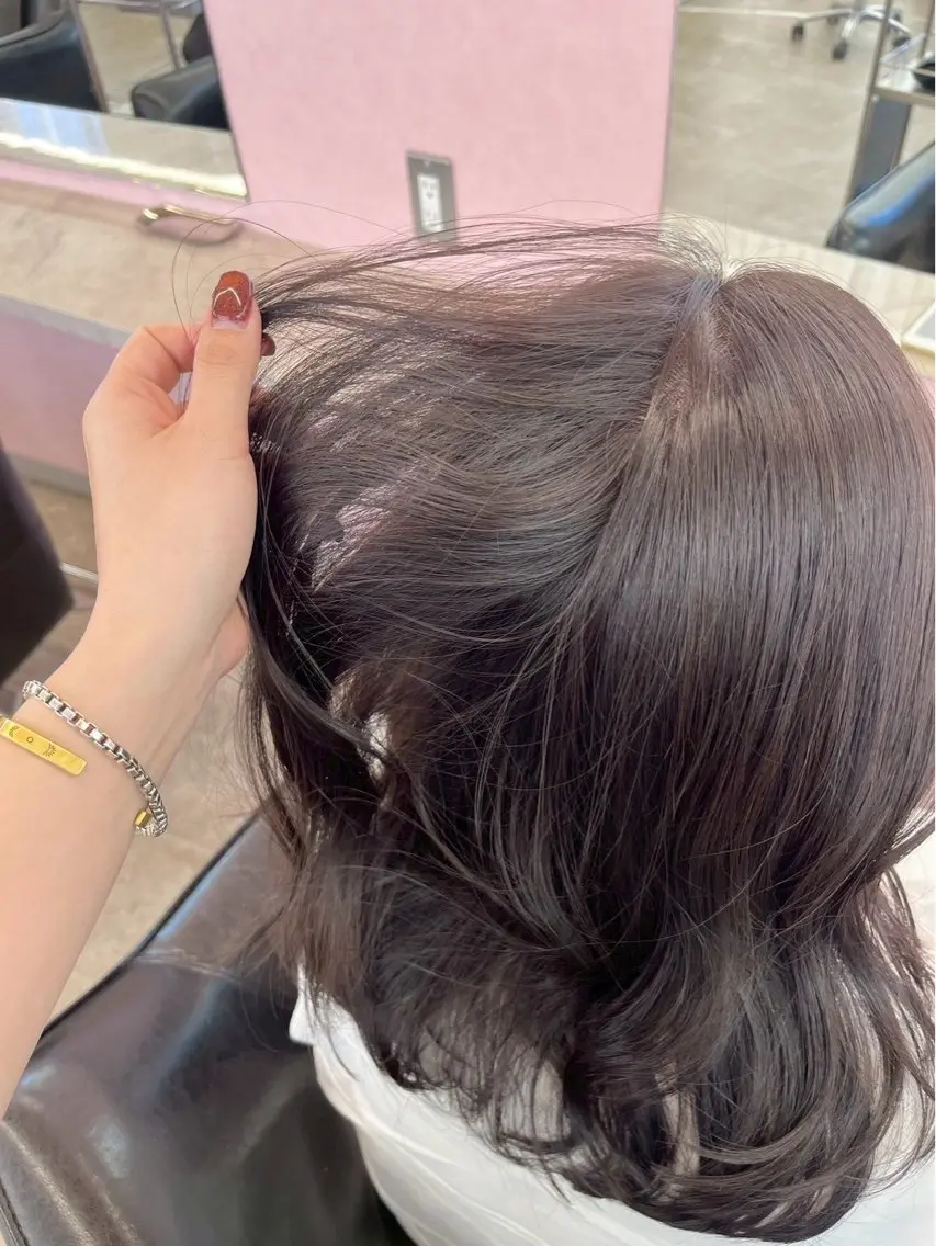 カラー ヘアカラー nanami MATTY⭐️のヘアスタイル