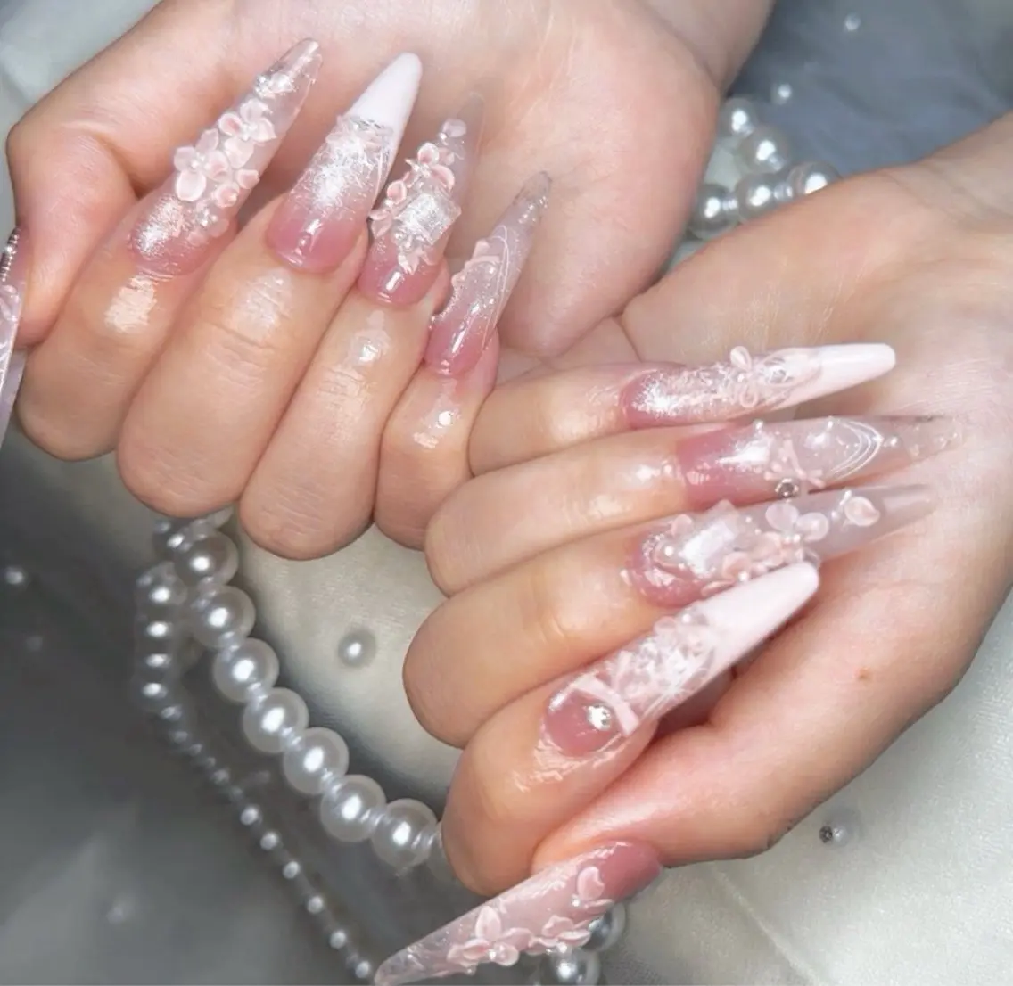 ネイル ハンドネイル WO MIAO💎のネイルデザイン