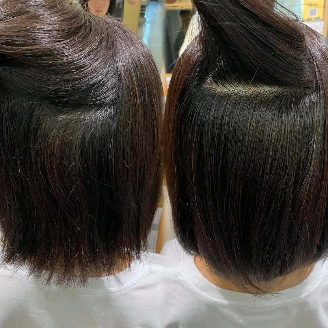 ストレートパーマの写真