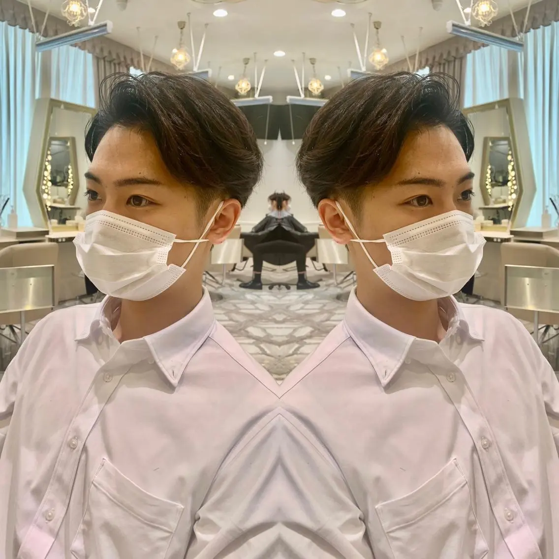 ショート カラー パーマ ヘアアレンジ メンズ キッズ ネイル マツエク・マツパ アイブロウ 《褒められる》 透明感カラー/小嶋のヘアスタイル