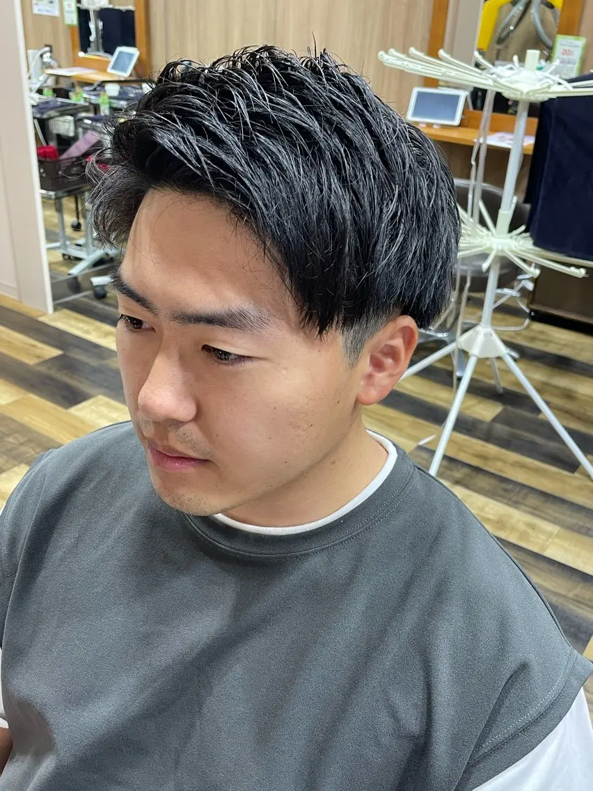 ショート メンズ カット 山際勇策 /岐阜美容師のヘアスタイル