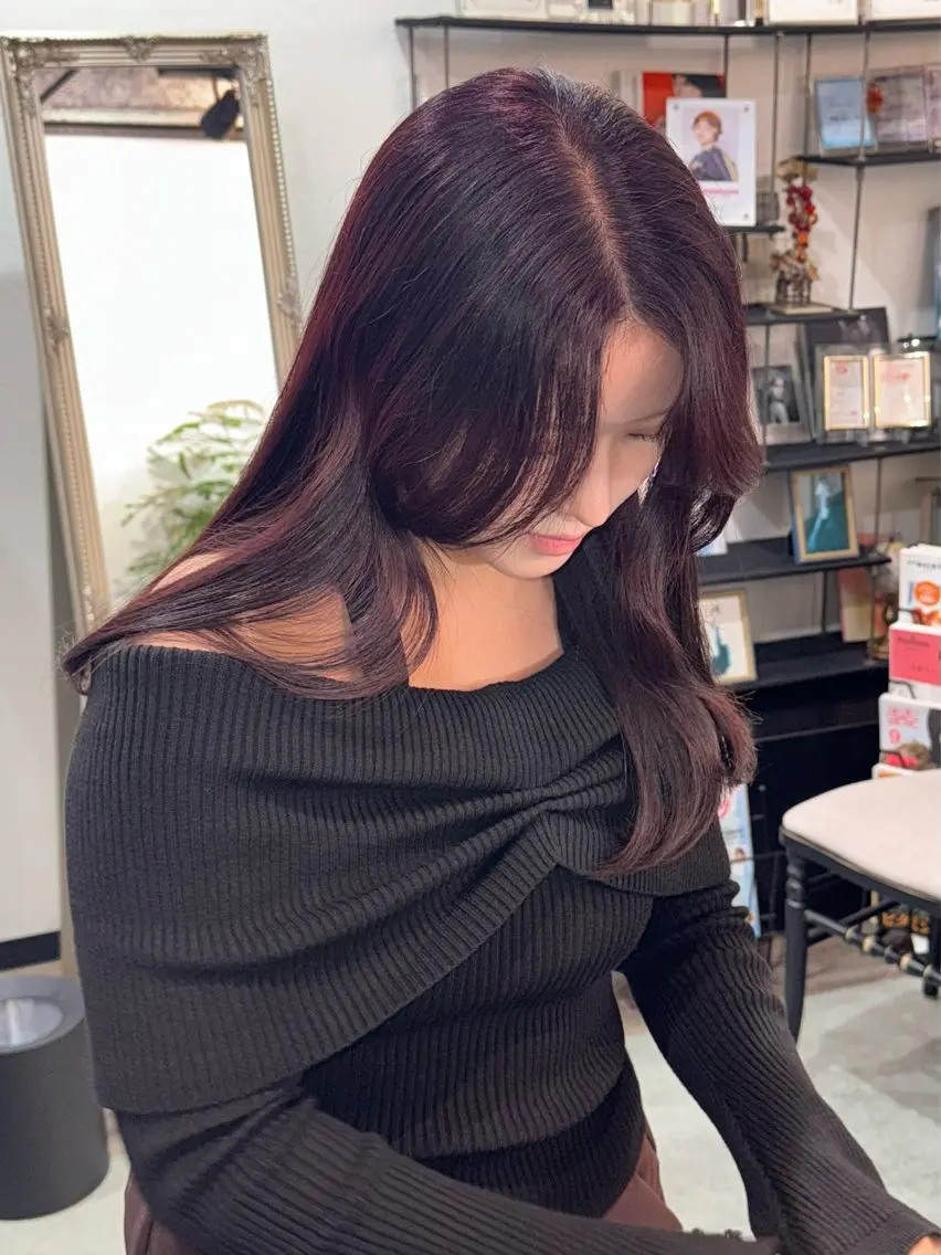 カラー 後藤 未奈のヘアスタイル