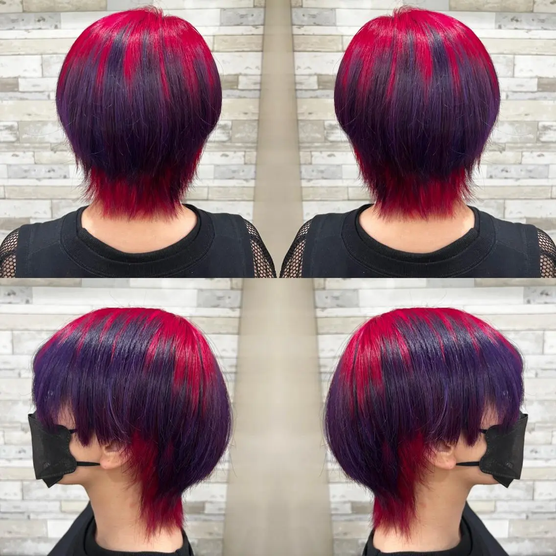 ショート カラー ヘアカラー トリートメント ✨️眉毛、派手髪、 ハイトーンShinの眉毛・アイブロウイメージ