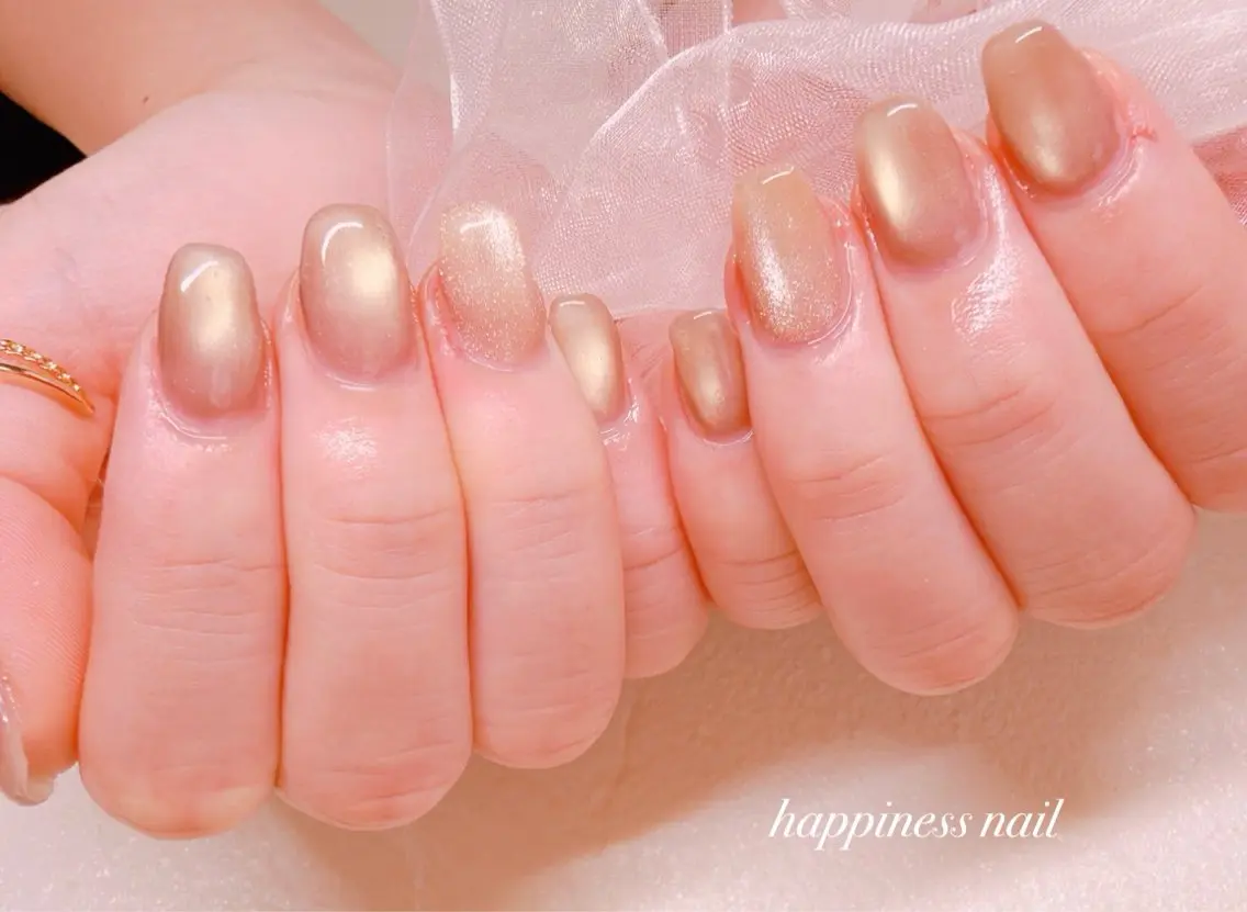 ネイル ゴールド happiness nailのネイルデザイン