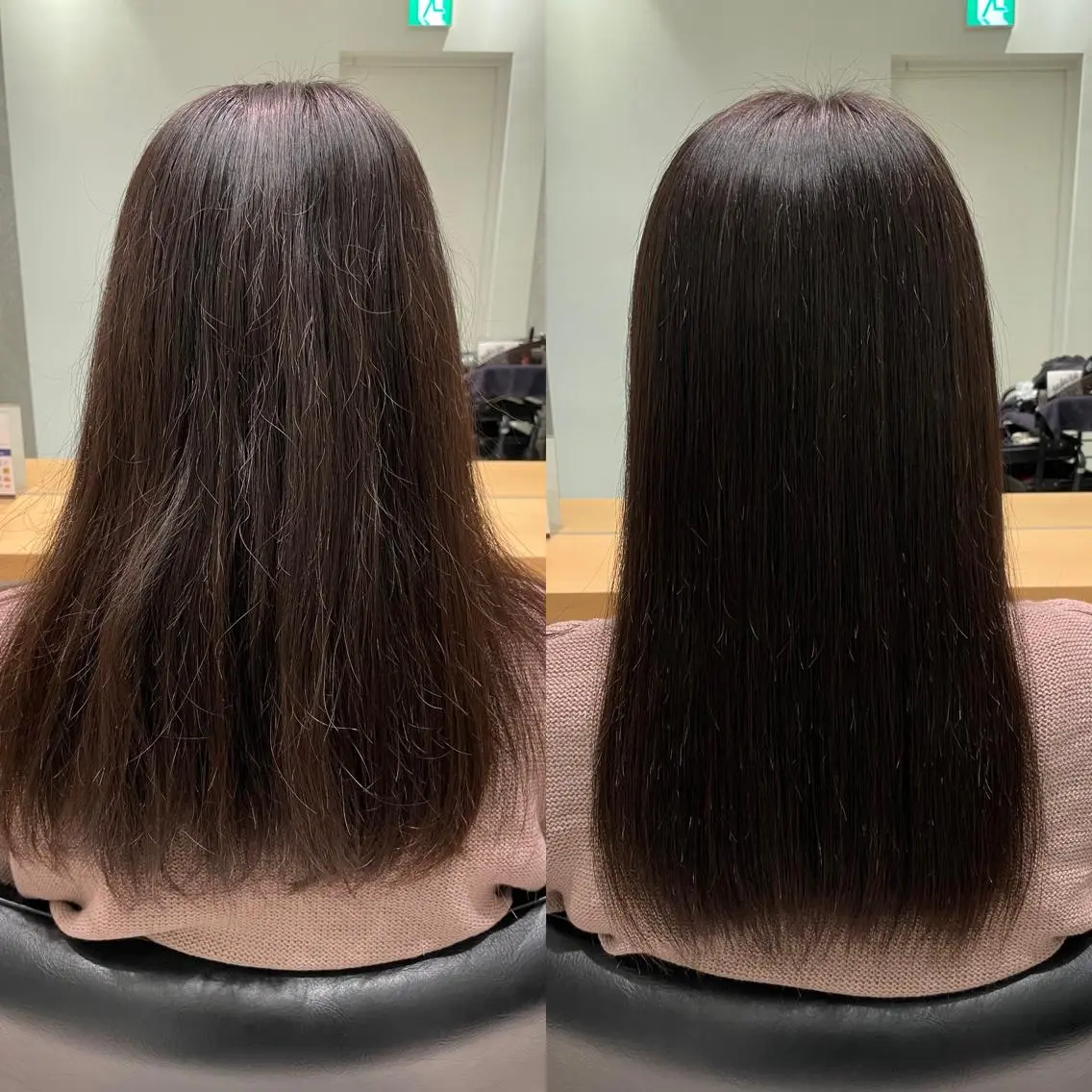 ミディアム 髪質改善 トリートメント 酸熱トリートメント 髪質改善ヘアケア 艶髪特化/上田のヘアスタイル