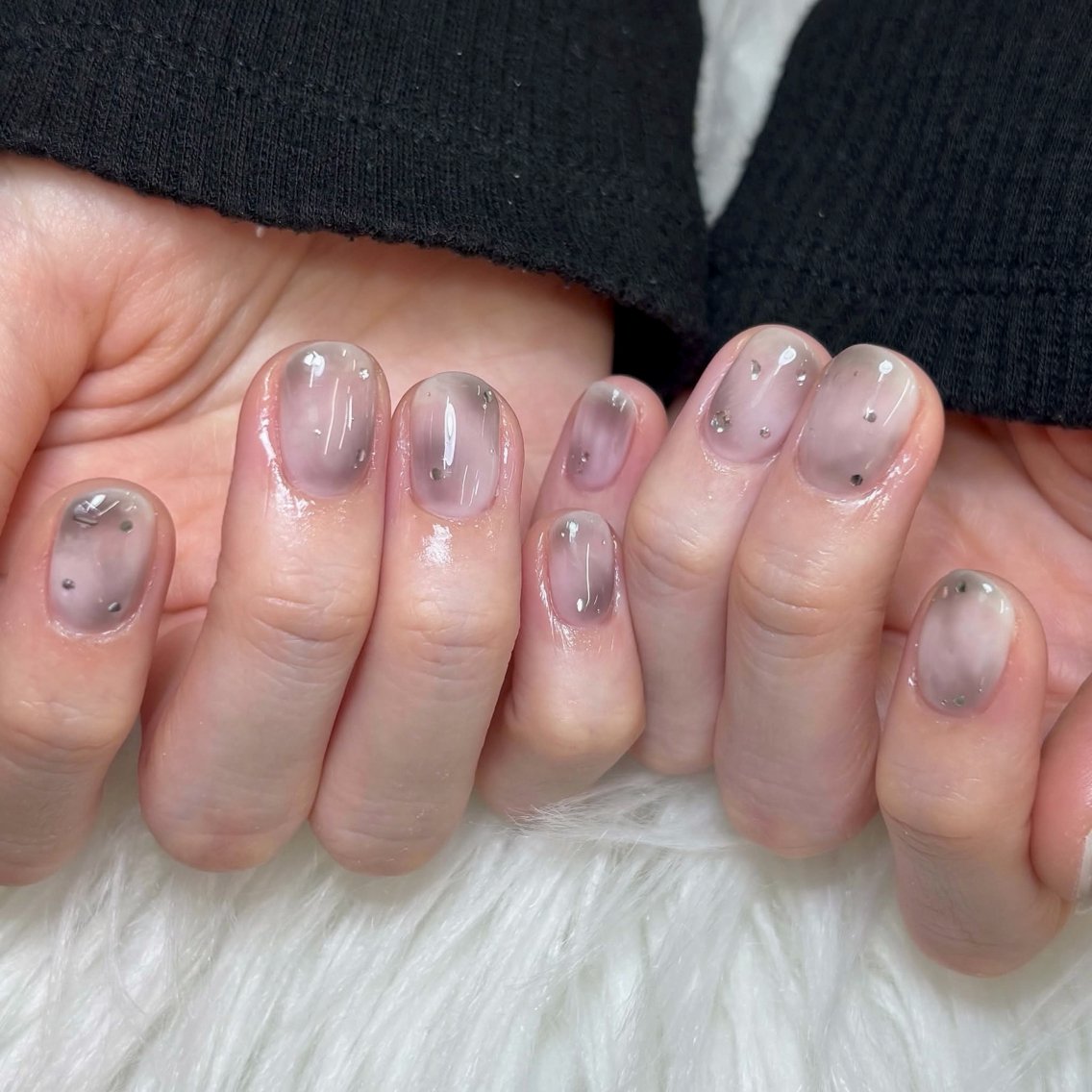 ネイル ハンドネイル ハンドケア DuLi Blinkのネイルデザイン