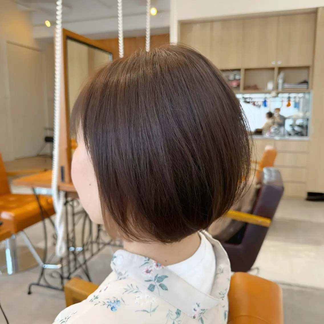 カット＋縮毛矯正の写真