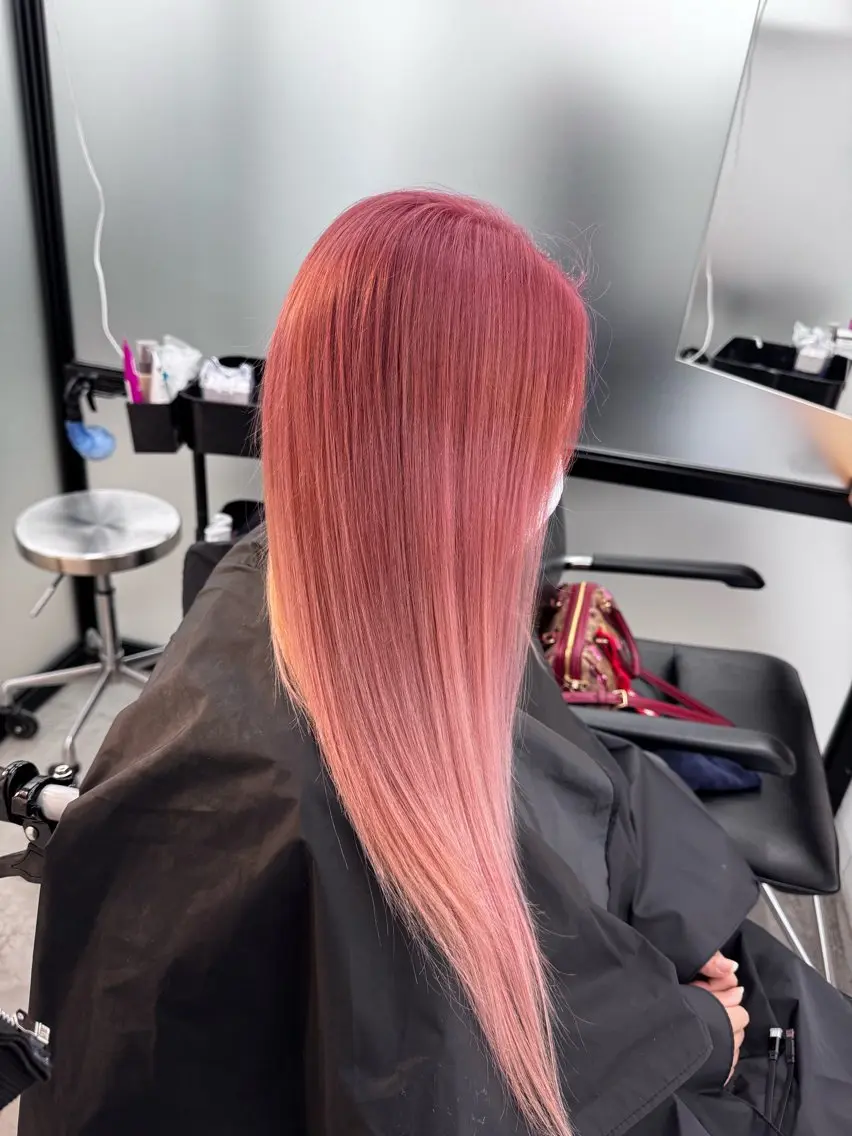 ロング カット ヘアカラー トリートメント 魅力引き出しヘア🐾 るくものヘアスタイル