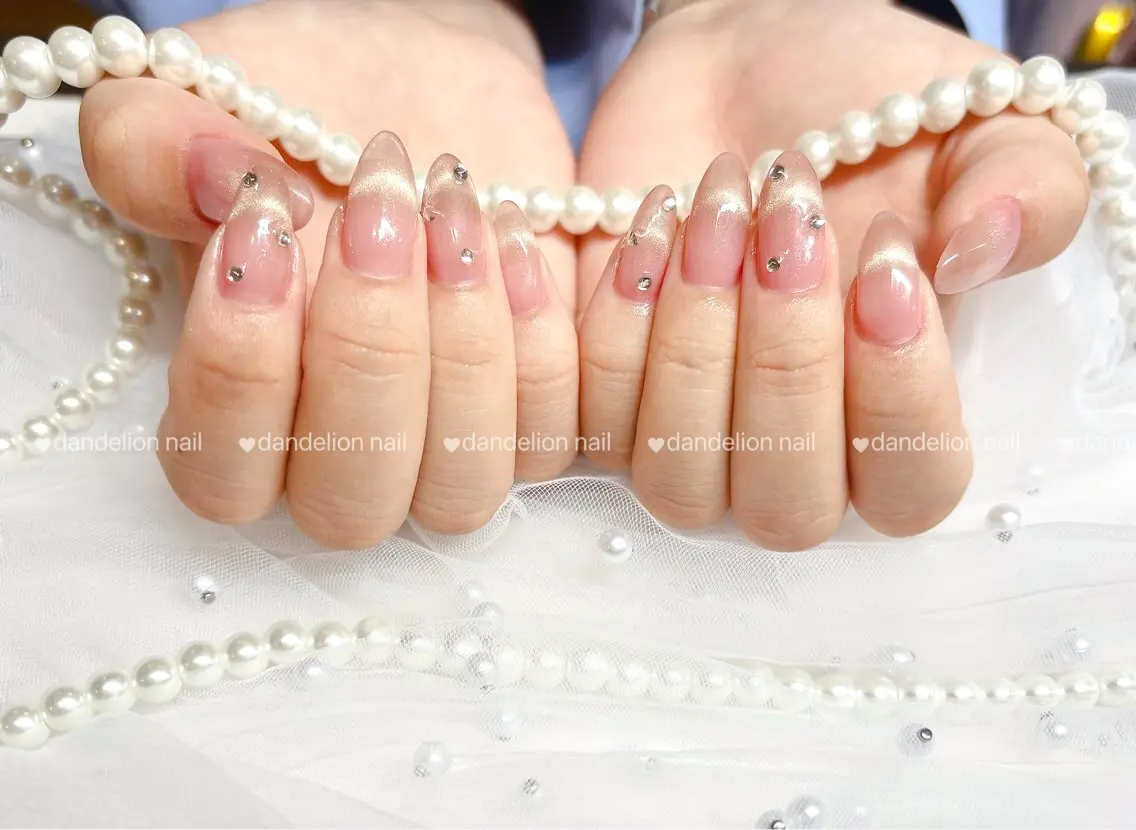 ネイル マグネットネイル 持ち込み ハンドネイル dandelion nail北千住のネイルデザイン