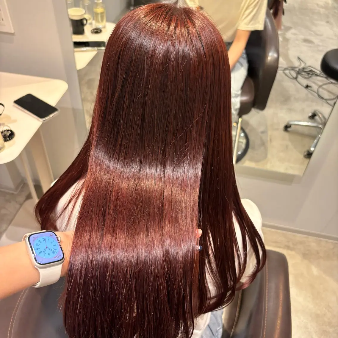ロング kelly.un MIUのヘアスタイル