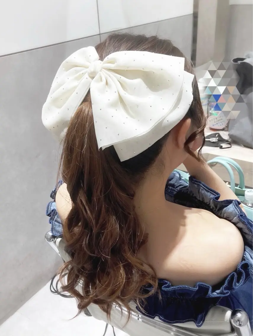 ヘアアレンジ ポニーテール 新宿ヘアセットメイク Asa-mのその他イメージ