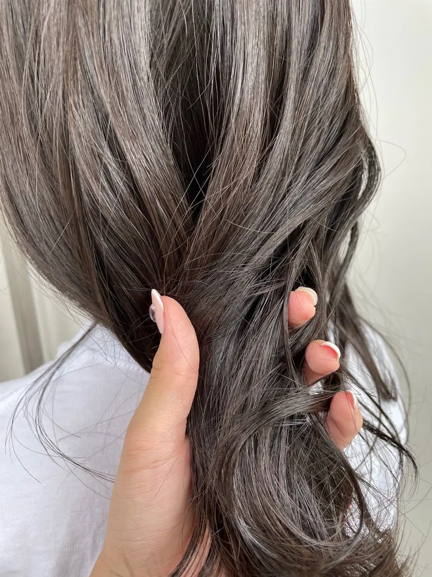 ロング カラー 髪質改善 Lino nanaのヘアスタイル