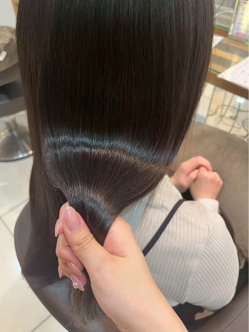 ロング カット トリートメント 本厚木🪅パーマ 🪅カラー🪅Aoiのヘアスタイル