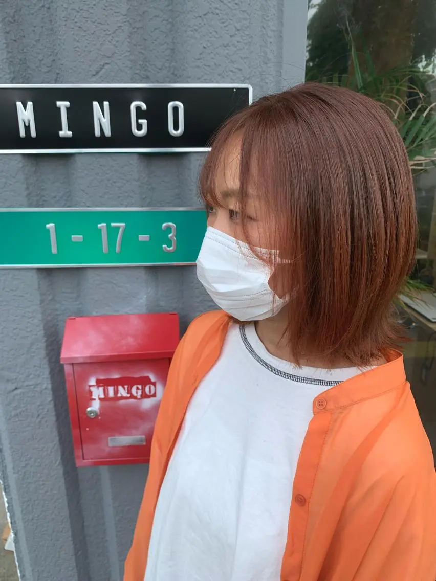 カットカラー全体 胸下ロング+1000円の写真