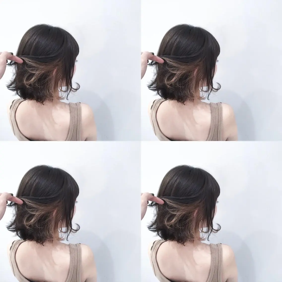 ショート カラー なんば髪質改善カラー Ardoreのヘアスタイル