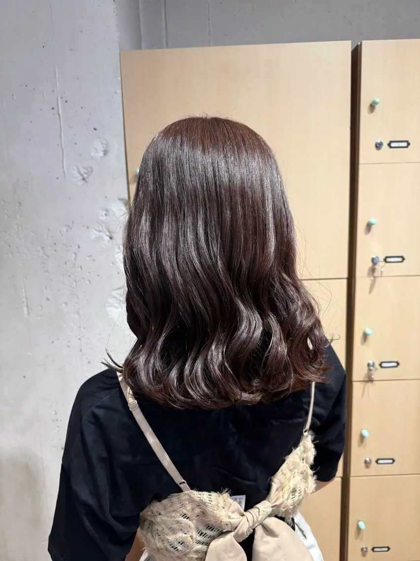 ミディアム くらかず あやねのヘアスタイル