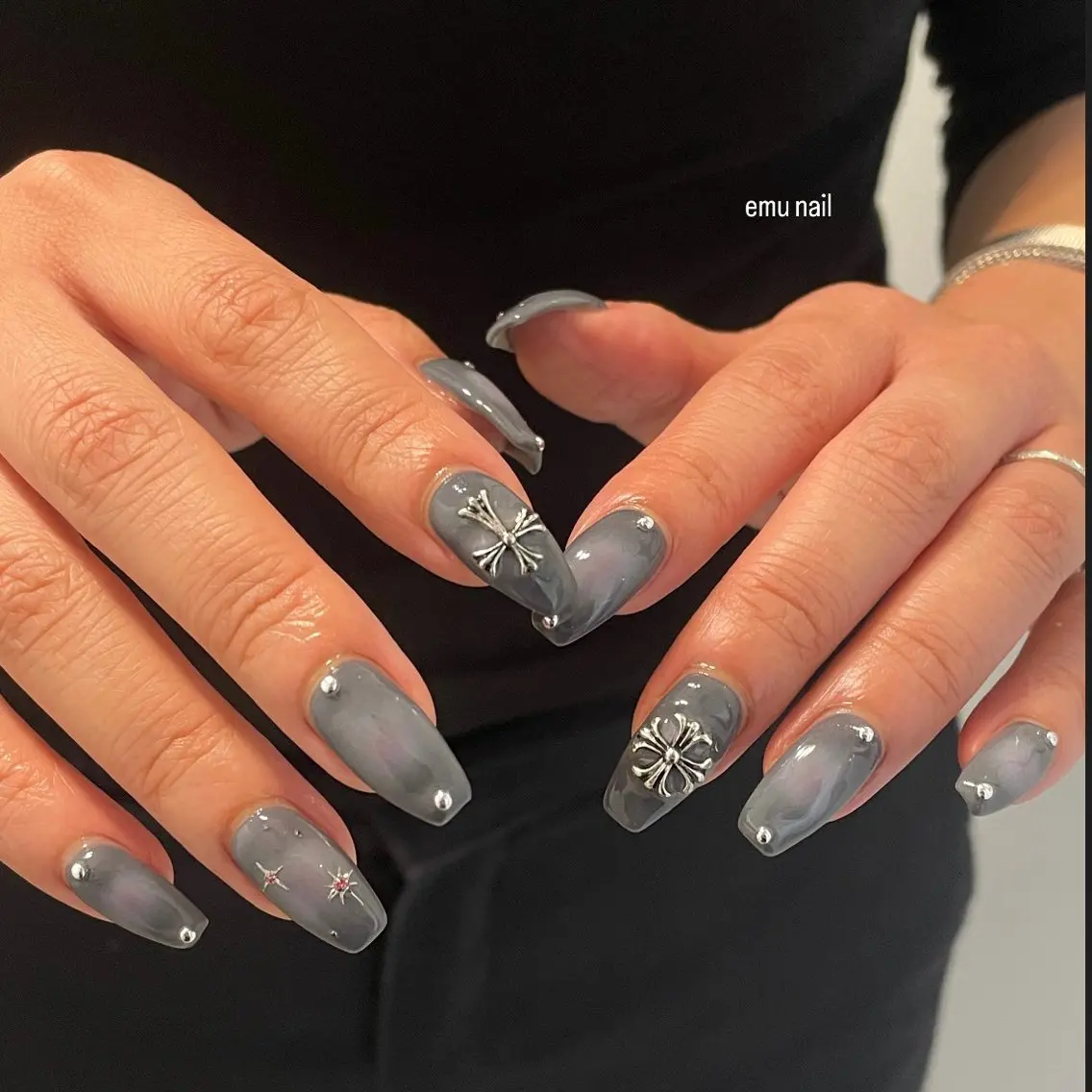 ネイル ハンドネイル emu nail Rukaのネイルデザイン
