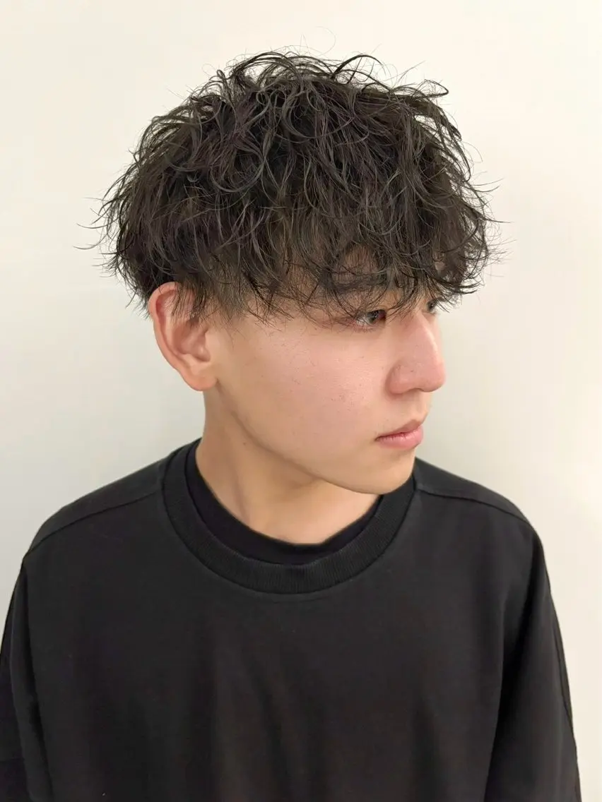 【メンズ限定】カット＋波巻きパーマの写真