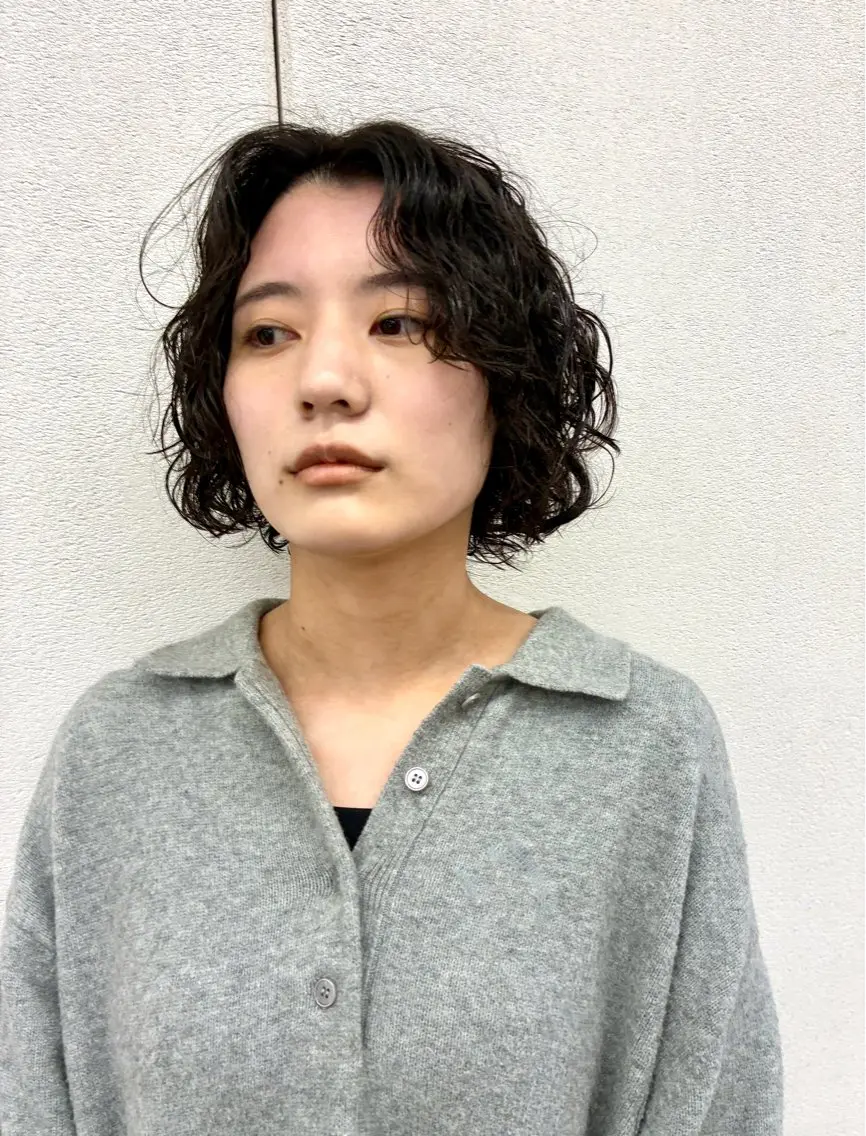 【当日予約限定】カット+パーマ+4step tr ¥15000→¥6600の写真