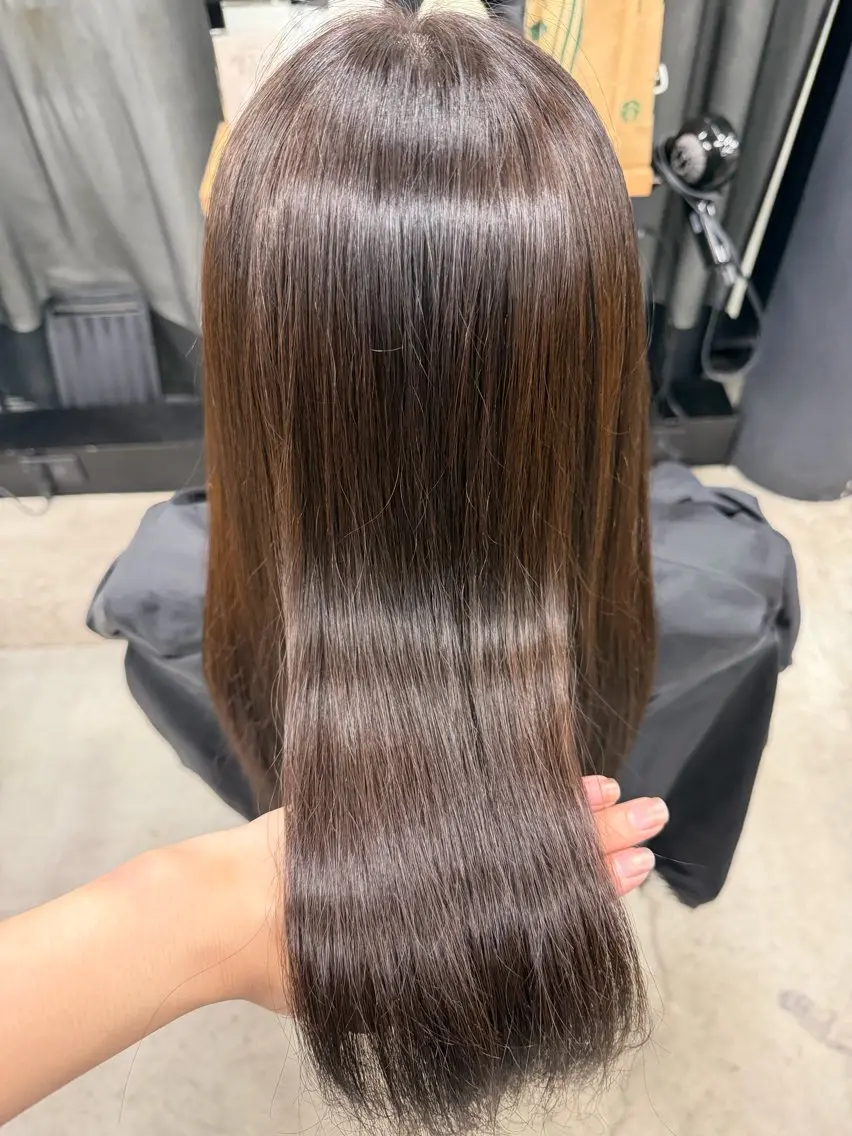 ロング 高橋 蛍瑠のヘアスタイル