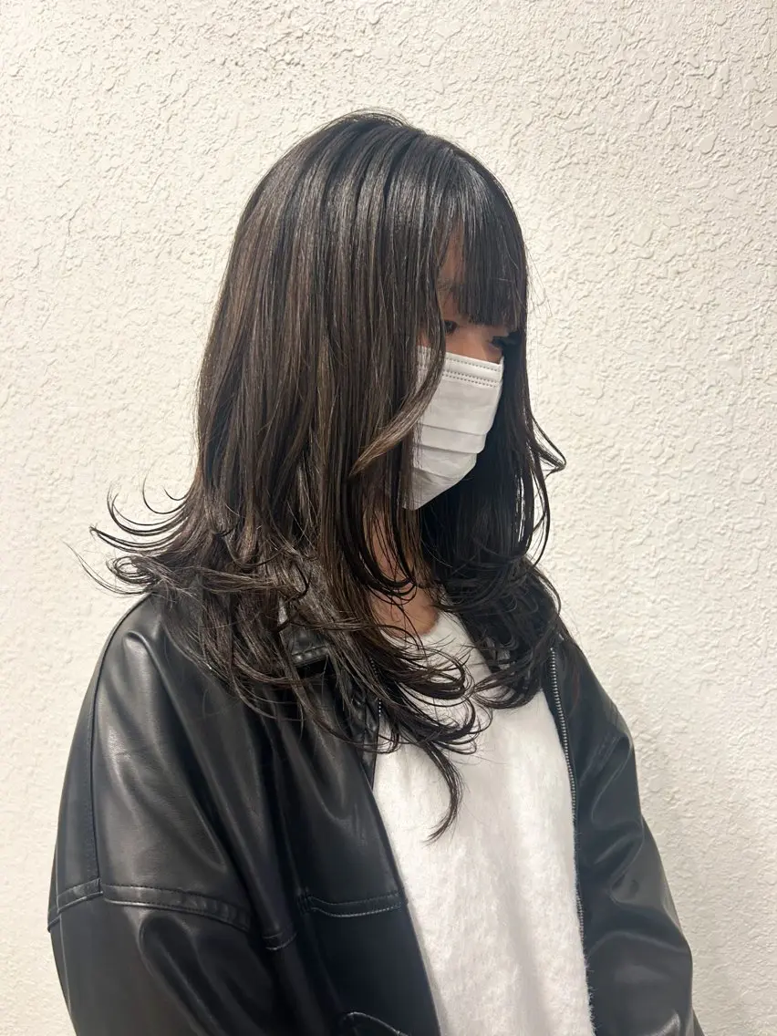 セミロング ボブ&寒色🎐ᩚ 短髪 COCOROのヘアスタイル