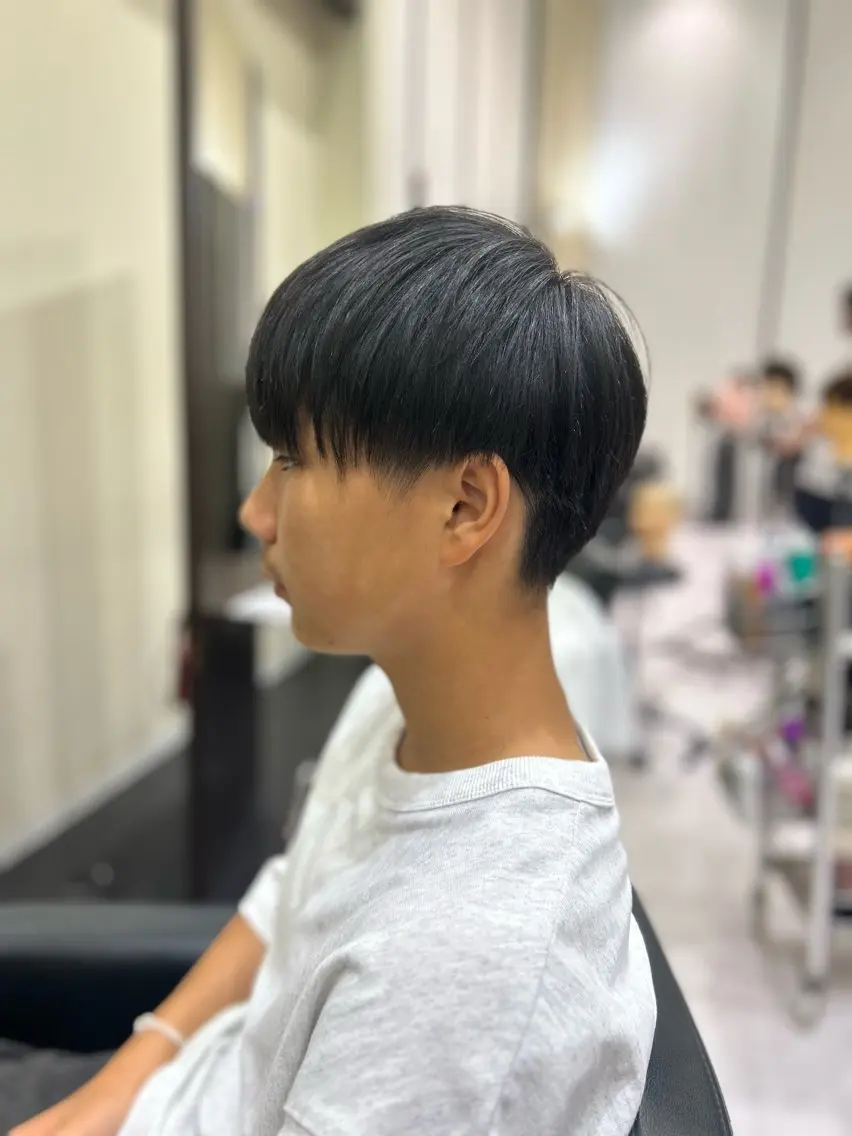 ショート メンズ マッシュ カトウ ヒロナミのヘアスタイル