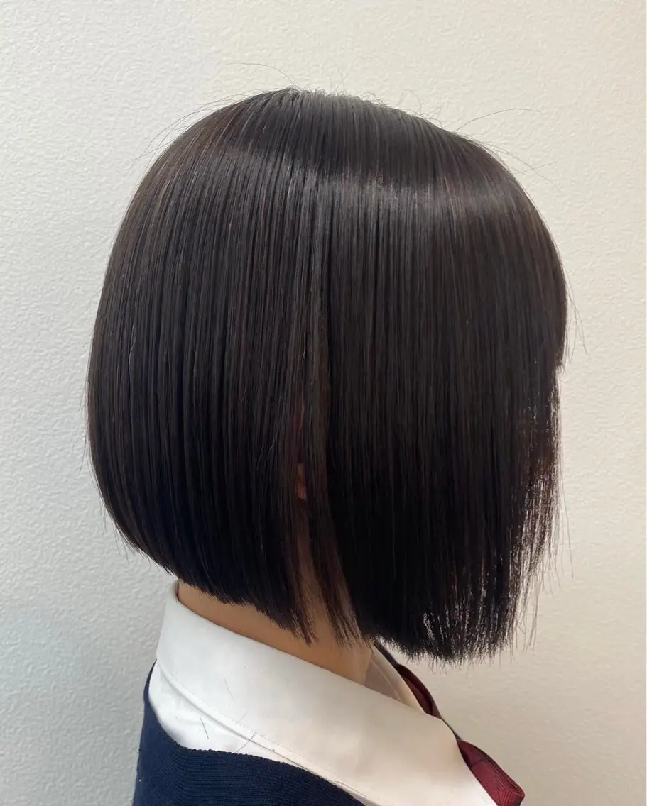 ショート カラー 透明感カラー ボブ 中嶋泰斗 カットモデル募集のヘアスタイル