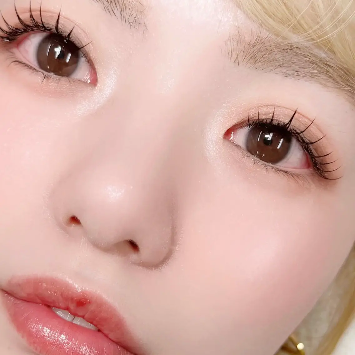 マツエク・マツパ 束感まつ毛 韓国風マツエク まつげパーマ 一重×まつ毛パーマ マツエク Make Sense Ai🦋東銀座のマツエク・マツパデザイン
