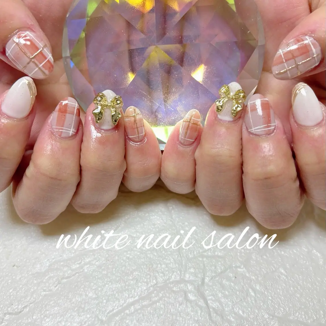 ネイル フットネイル ハンドネイル white nail salonのネイルデザイン