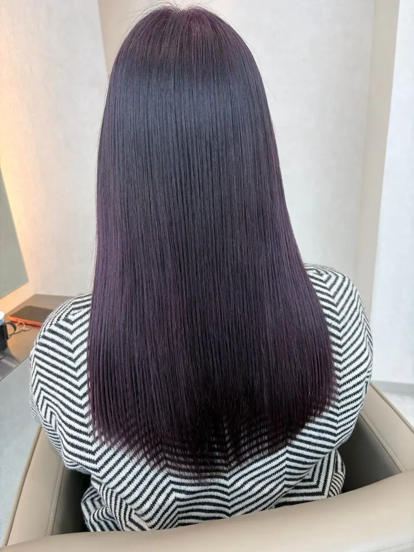 ロング Fujimaki Amiのヘアスタイル
