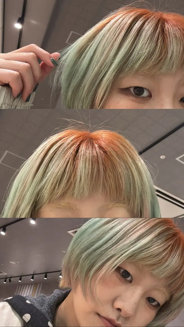ショート ヘアカラー ooitヨシダ ミナミのヘアスタイル