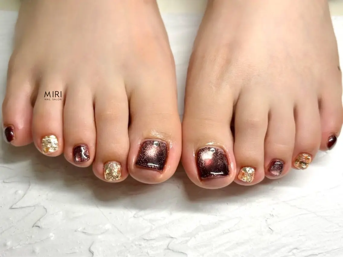 ネイル フットネイル Miri nail salonのネイルデザイン