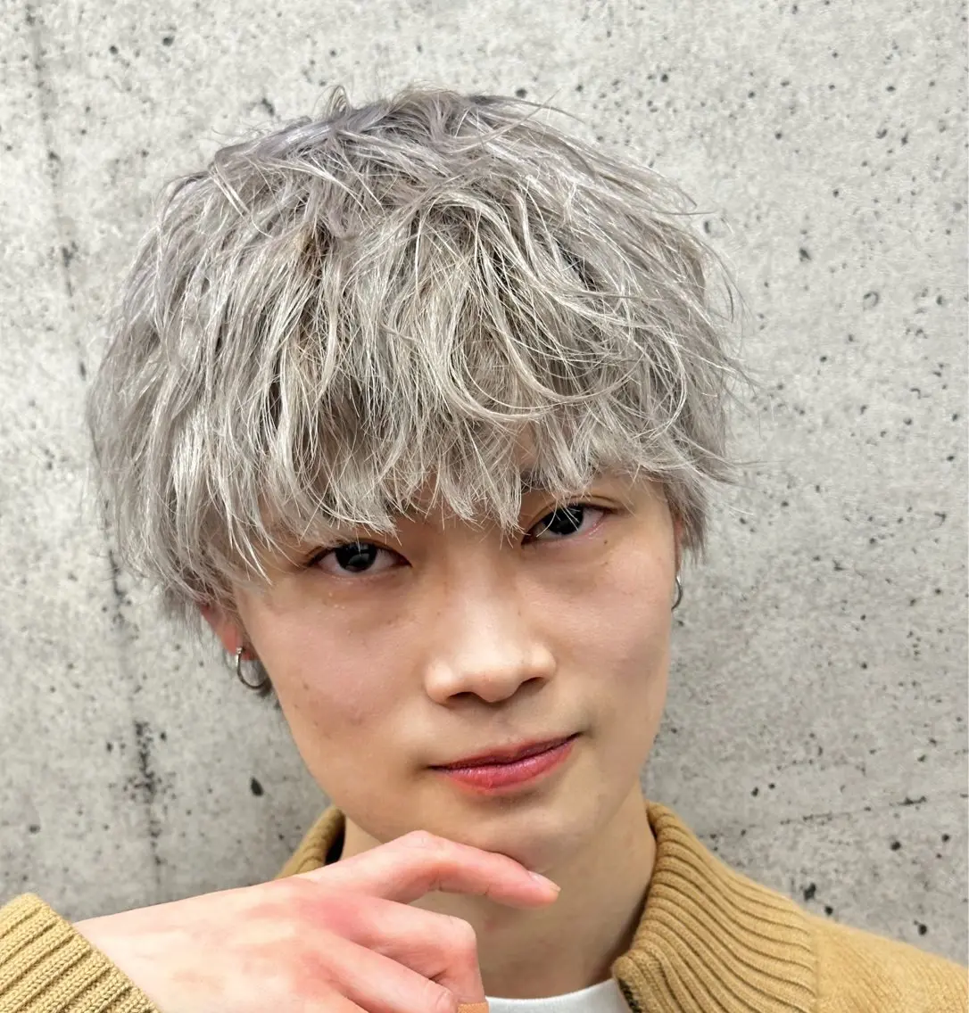 メンズ マッシュ 加瀬 敬大のヘアスタイル