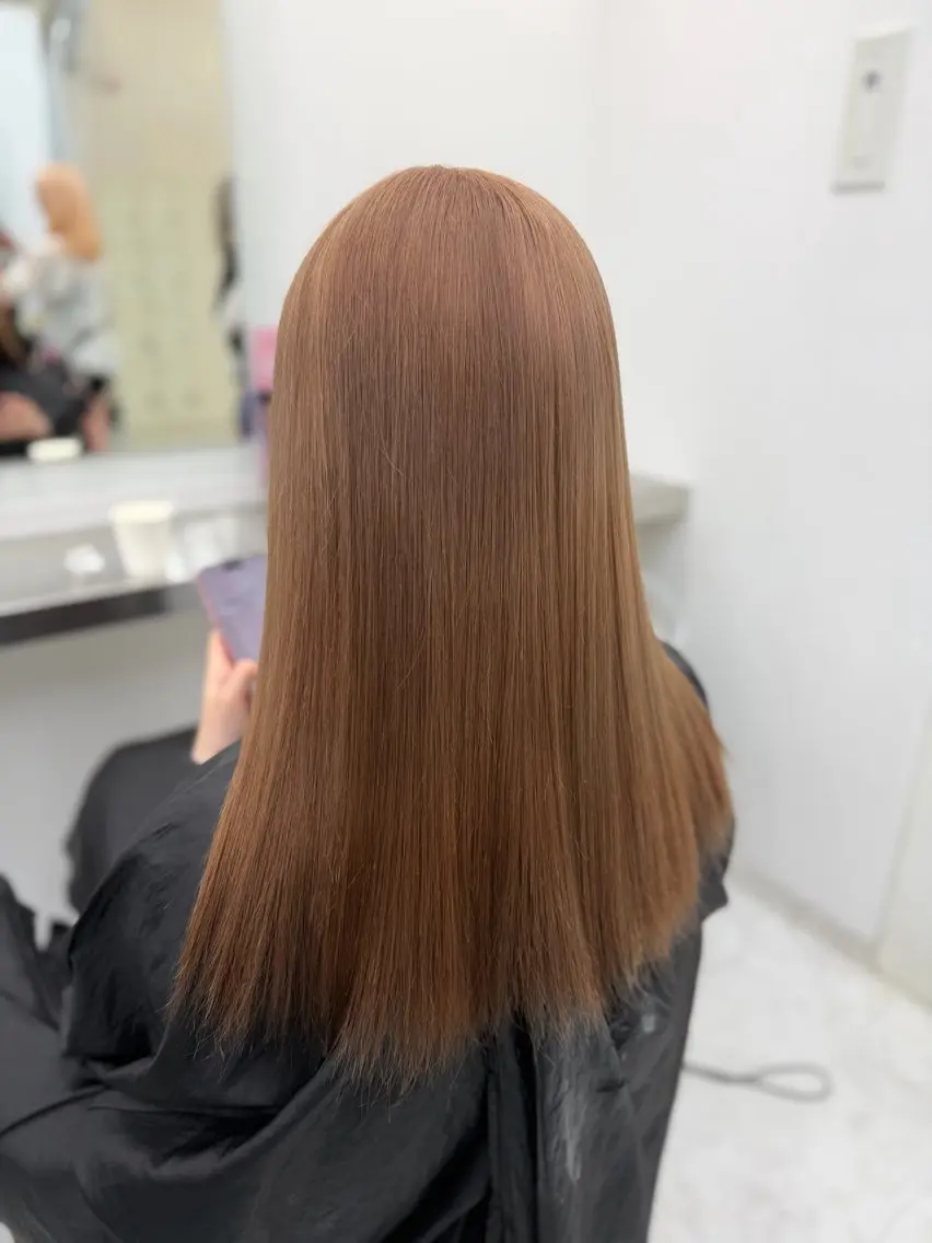 カラー カット ヘアカラー トリートメント 透明感カラー🎀艶髪 Anju/渋谷🎀のヘアスタイル