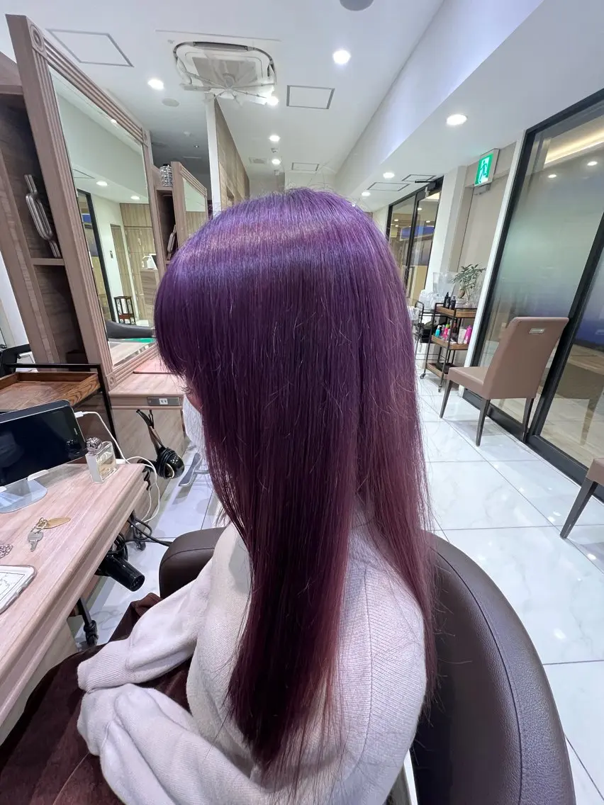カラー ダブルカラー 華澄🌸カラーモデル 縮毛モデル募集中🌸のヘアスタイル