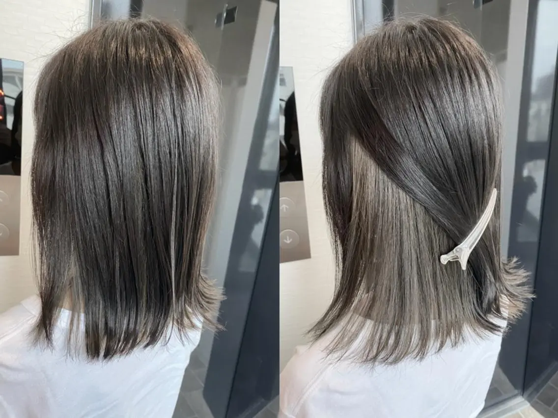 セミロング ＳＨＩ ＺＵのヘアスタイル