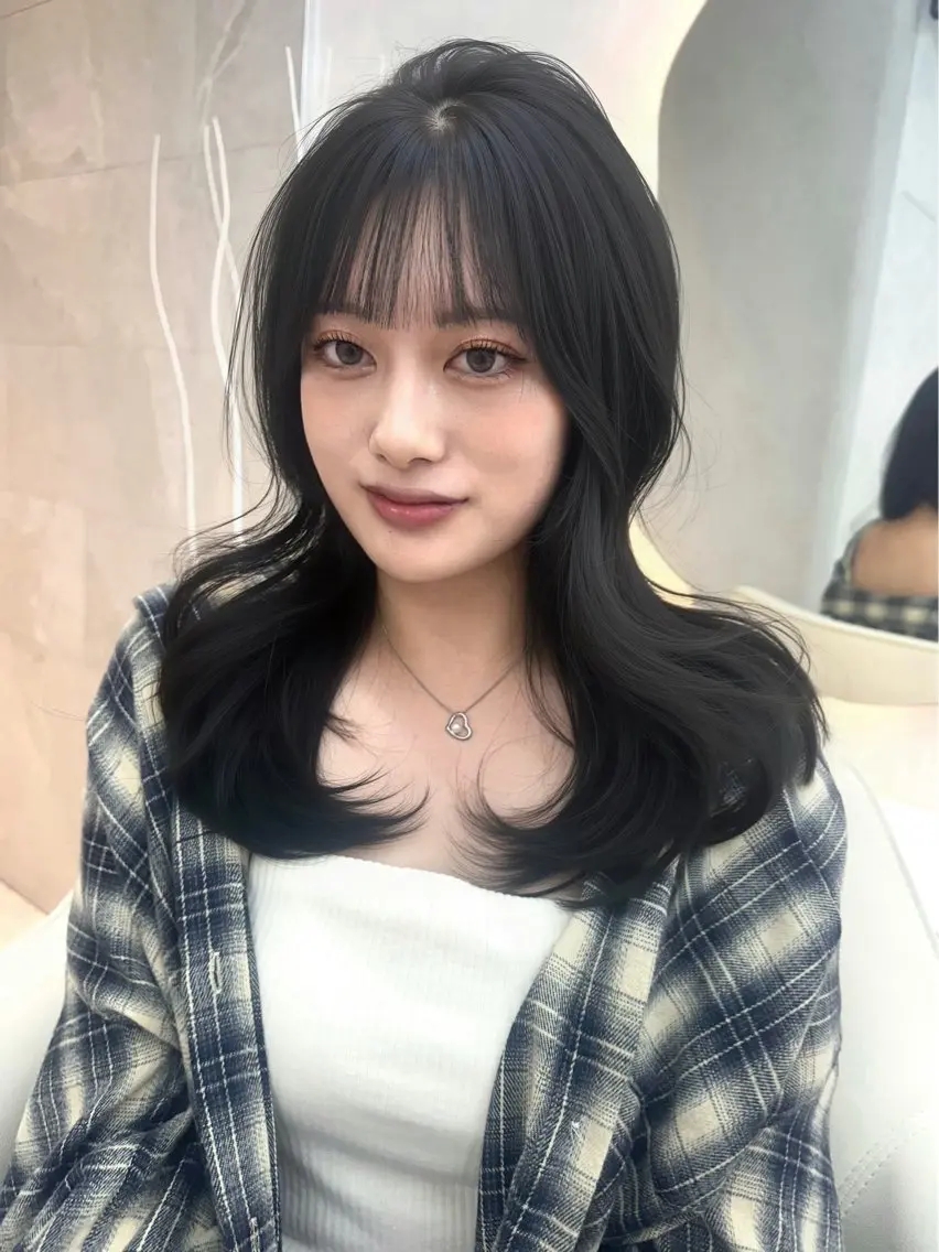 🐣ᩚ人気no.1 🎀ᩚ🐣ᩚ透明感カラー+カット+うる艶ワンステップトリートメントの写真