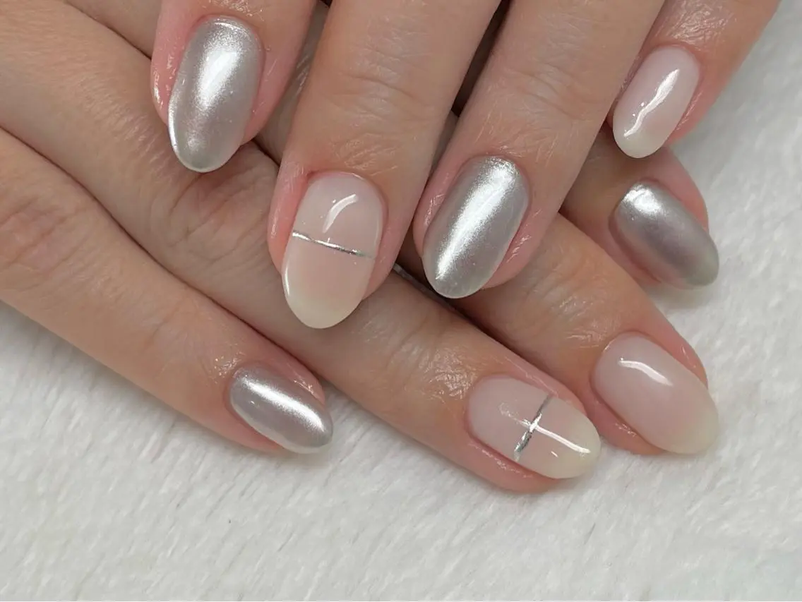 ネイル ミラーネイル riri-nail Rie Endoのネイルデザイン